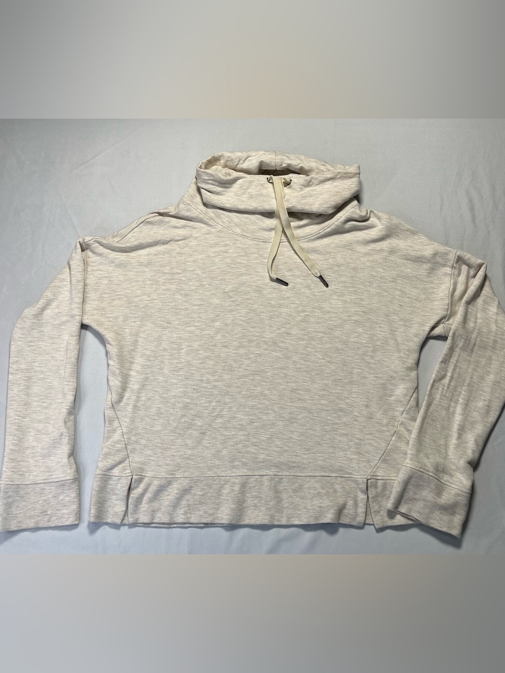 Ugg Australia Women’s Miya Cowl Neck Pullover Sweatshirt Hoodie Beige - M